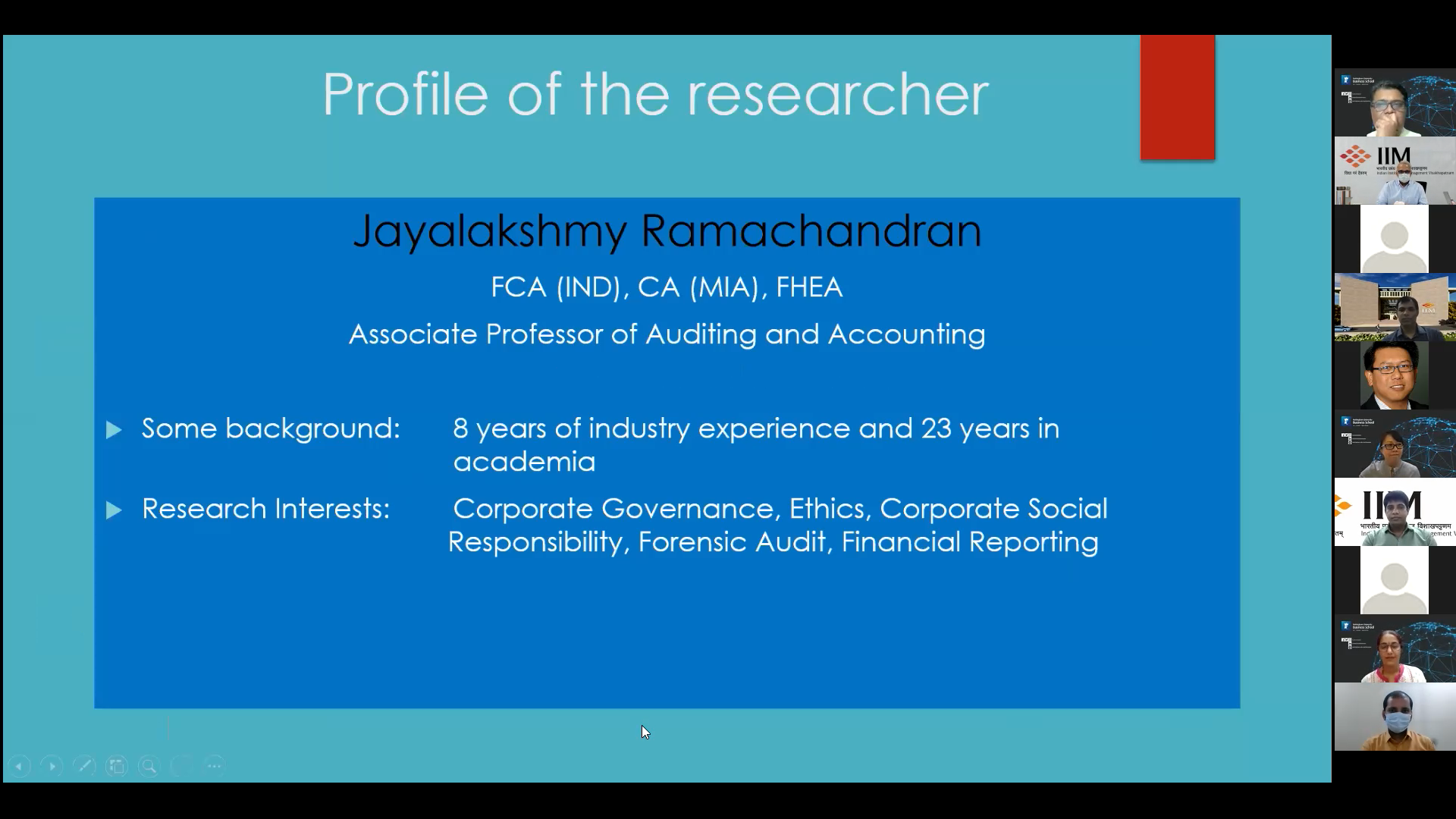 NUBS – IIMV Collaborative Research Roundtable on Sustainability in Business 10