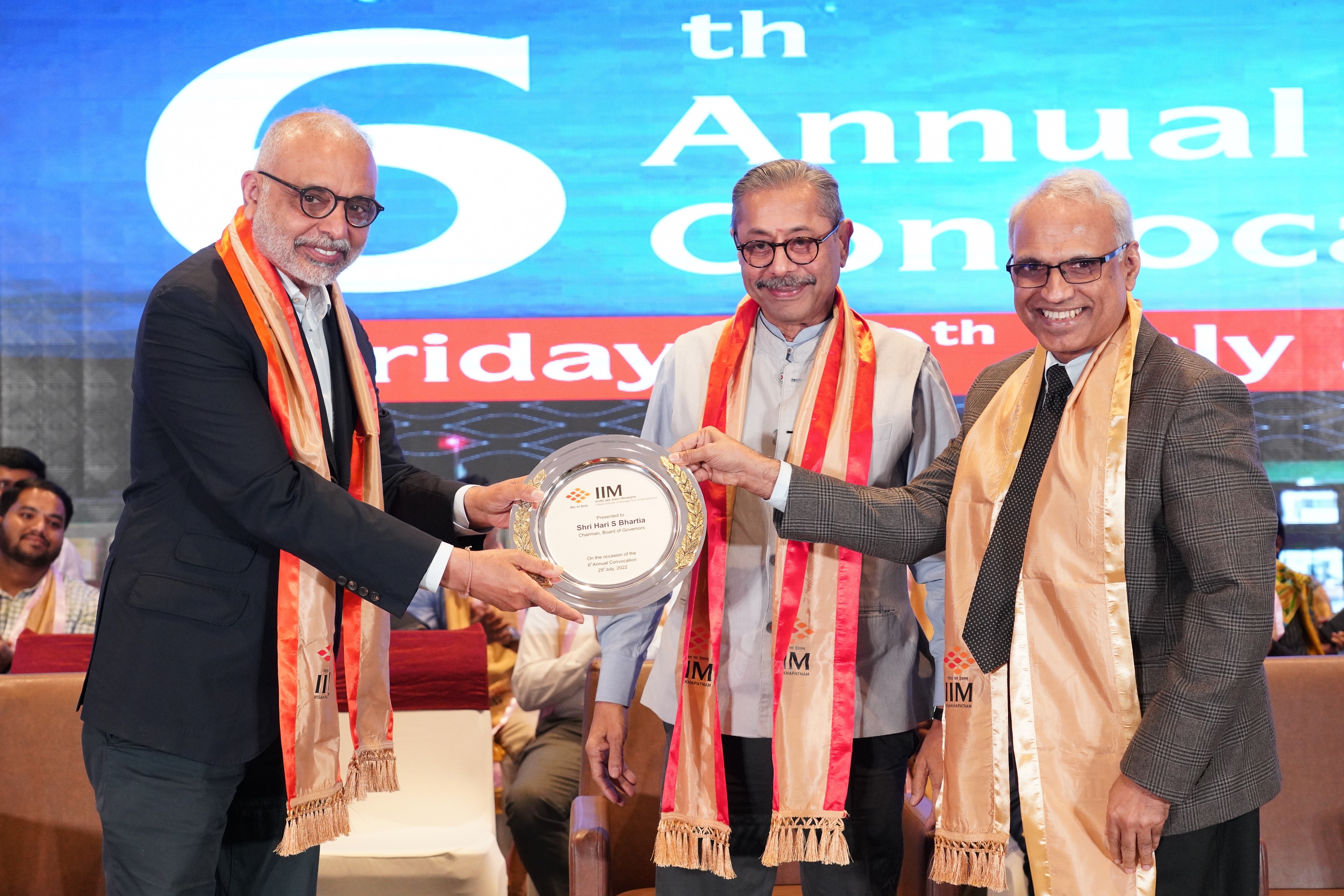 IIMV hosts its 6th Annual Convocation - 29.07.2022