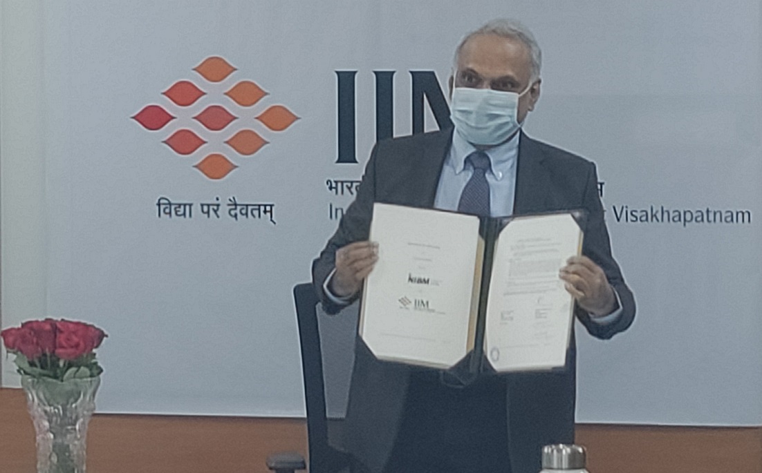 MOU signed between NIBM and IIMV 3