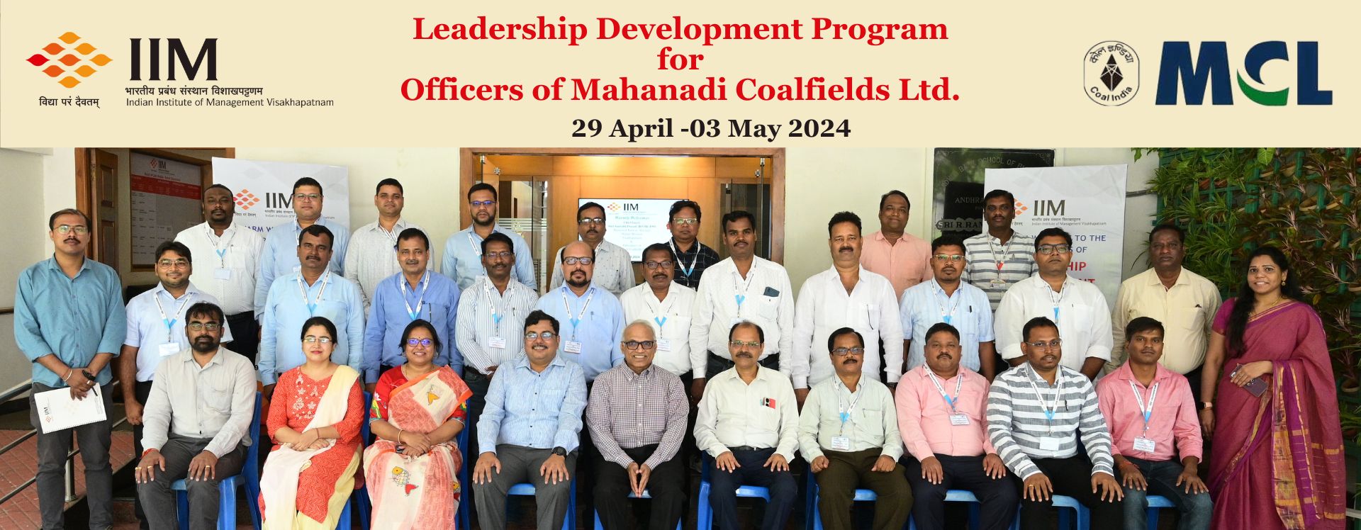 Inauguration of Leadership Development Program for Officers of Mahanadi Coalfields Ltd