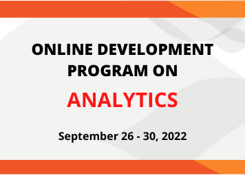 Online Development Program on Analytics