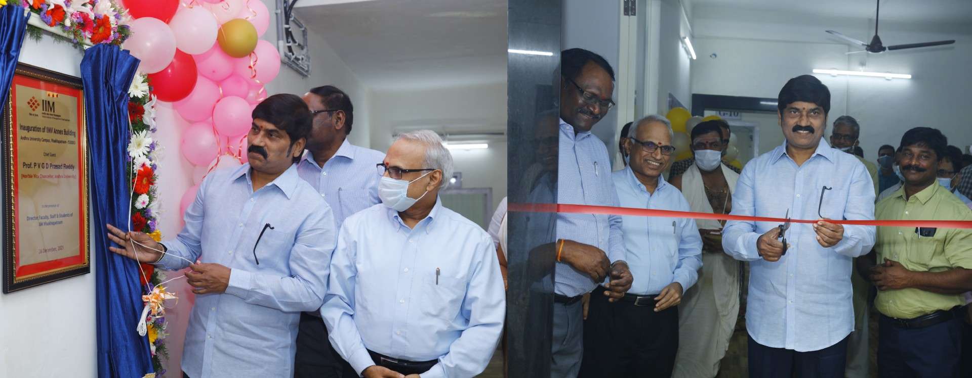 Inauguration of New Annex building of IIMV ‘IIMV FIELD’