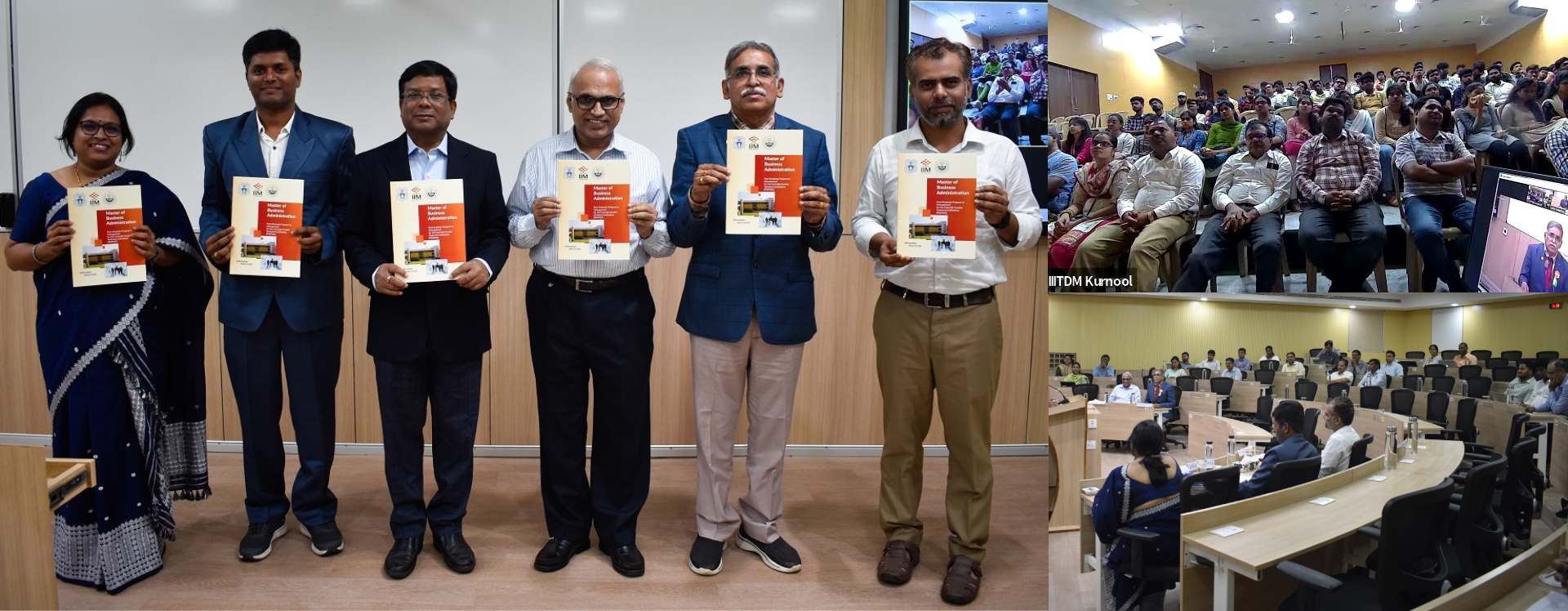 Launch of Collaborative MBA Program by IIM Visakhapatnam, NIT Warangal & IIITDM Kurnool (Institutions of National Importance)