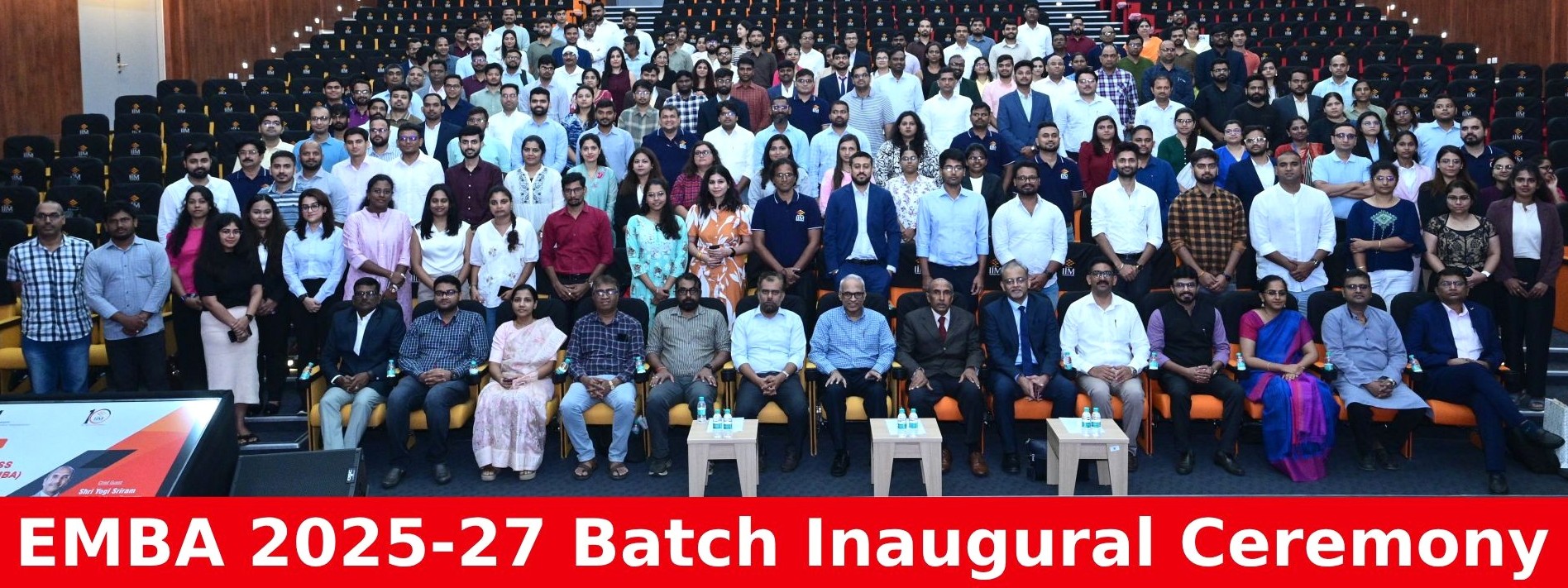 EMBA 2025-27 Batch Inaugural Ceremony
