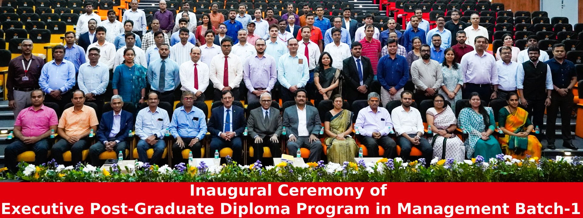 Inaugural Ceremony of Executive Post-Graduate Diploma Program in Management Batch-1