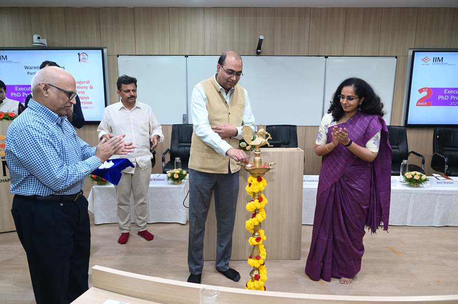 IIM Visakhapatnam Welcomes Second Batch of Executive PhD Scholars - 13.07.2025
