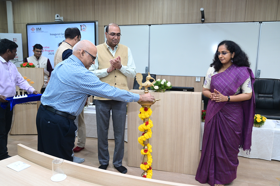 IIM Visakhapatnam Welcomes Second Batch of Executive PhD Scholars - 13.07.2025