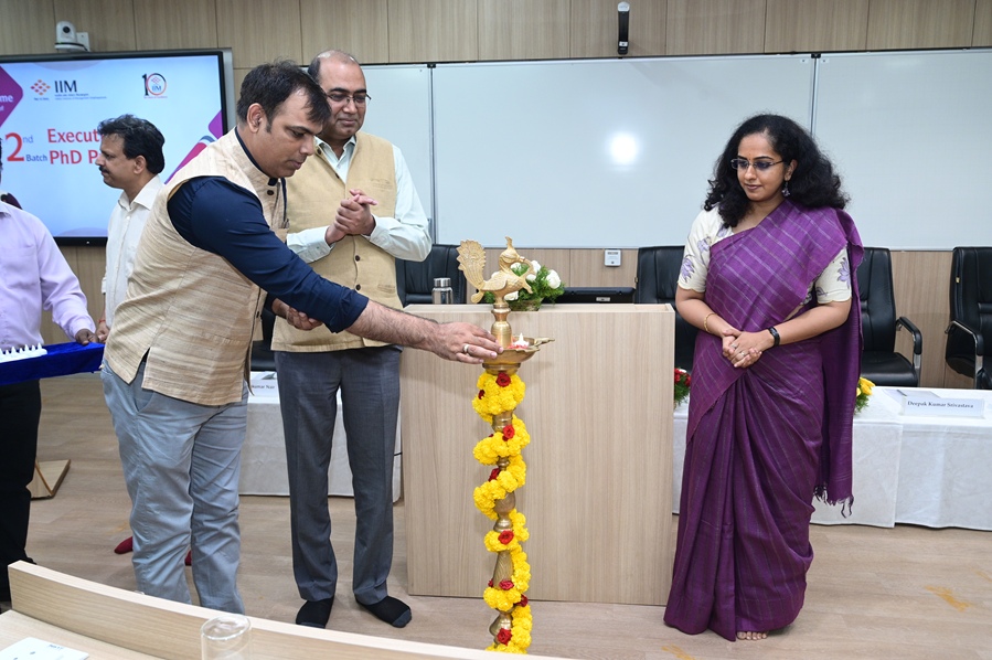 IIM Visakhapatnam Welcomes Second Batch of Executive PhD Scholars - 13.07.2025