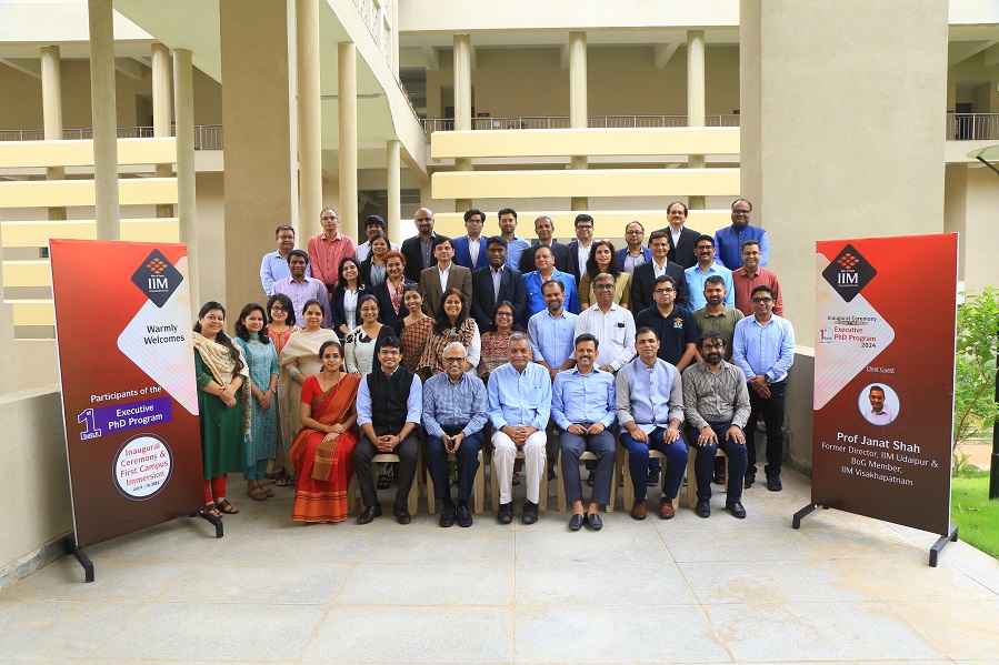 Inauguration of 1st Batch of Executive PhD Program - 07.07.2024