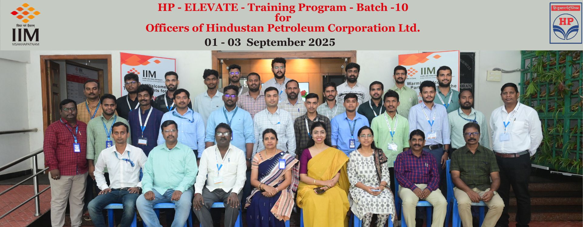 HP - Elevate - Training Program - Batch - 10 for Officers of Hindustan Petroleum Corporation Ltd.