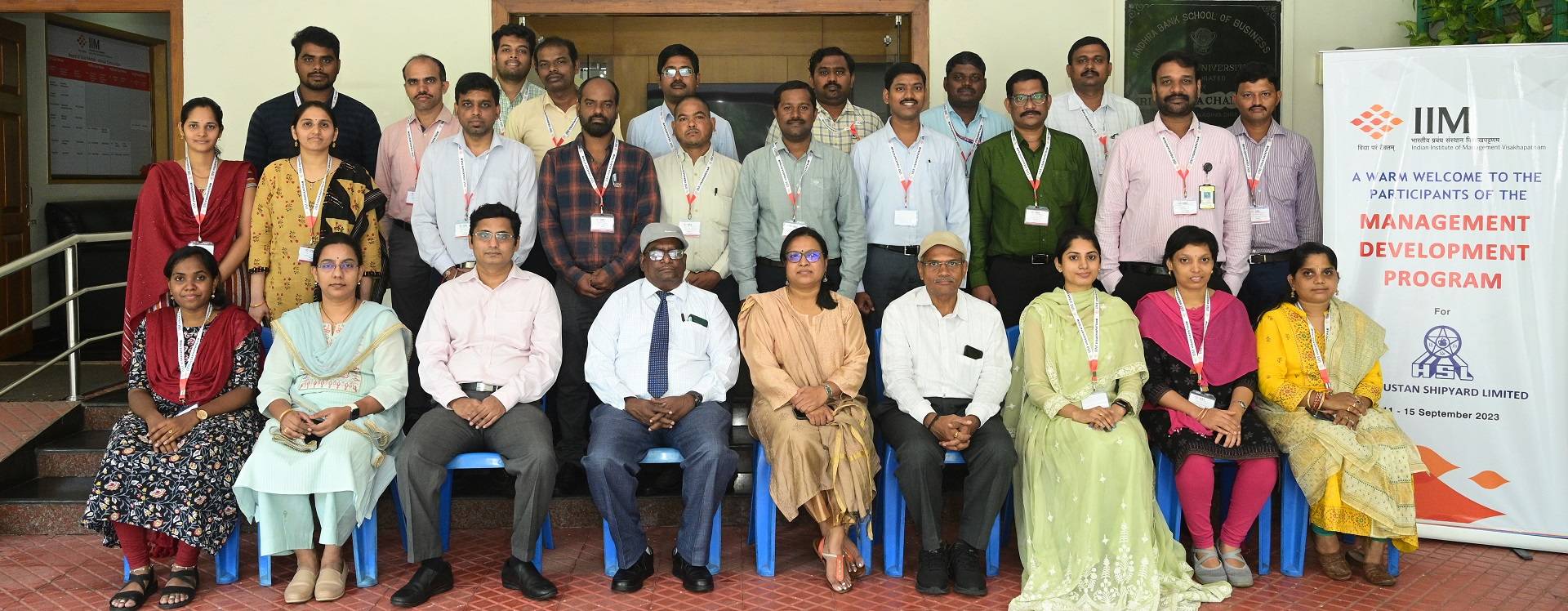 IIMV inaugurates 5-days Capacity building program for Hindustan Shipyard Limited Officers, Batch - 4