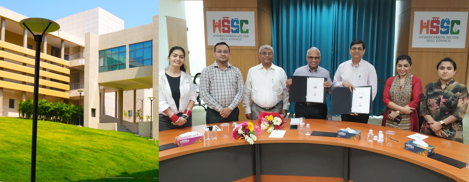 Indian Institute of Management Visakhapatnam (IIMV) and Hydrocarbon Sector Skill Council (HSSC) entered into a Memorandum of Understanding on 19/8/2023