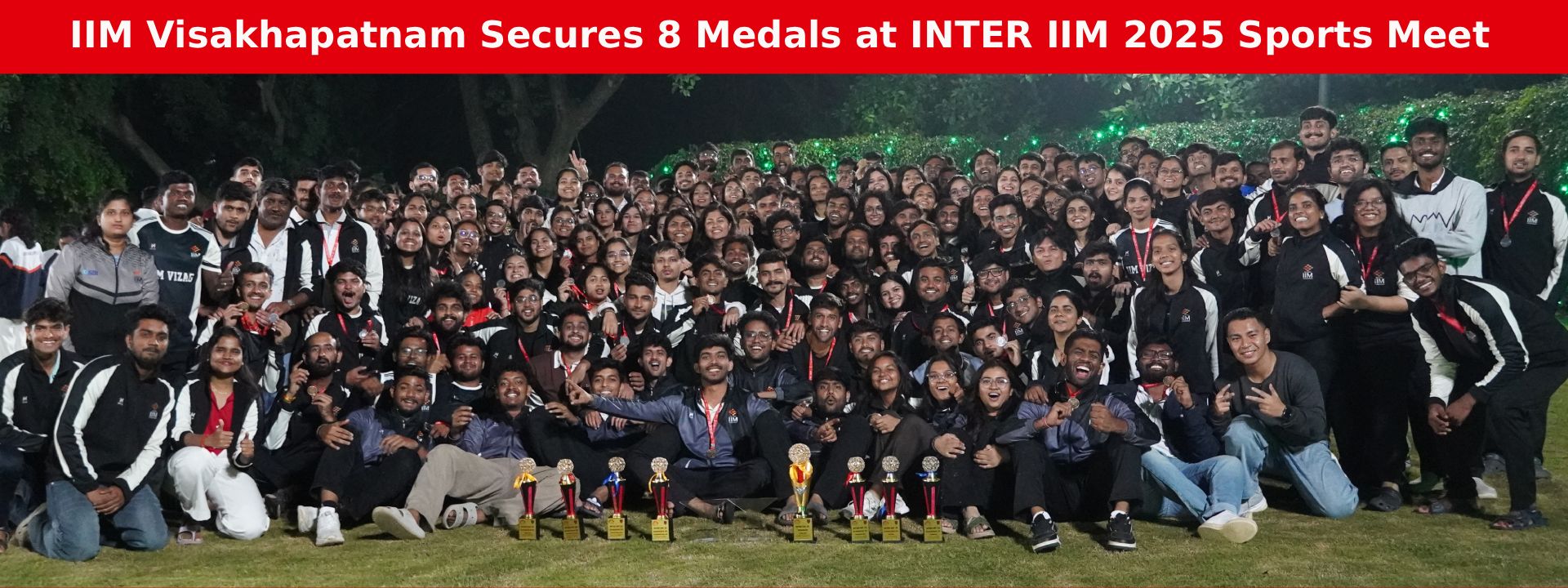 IIMV Secures 8 Medals at INTER IIM 2025 Sports Meet