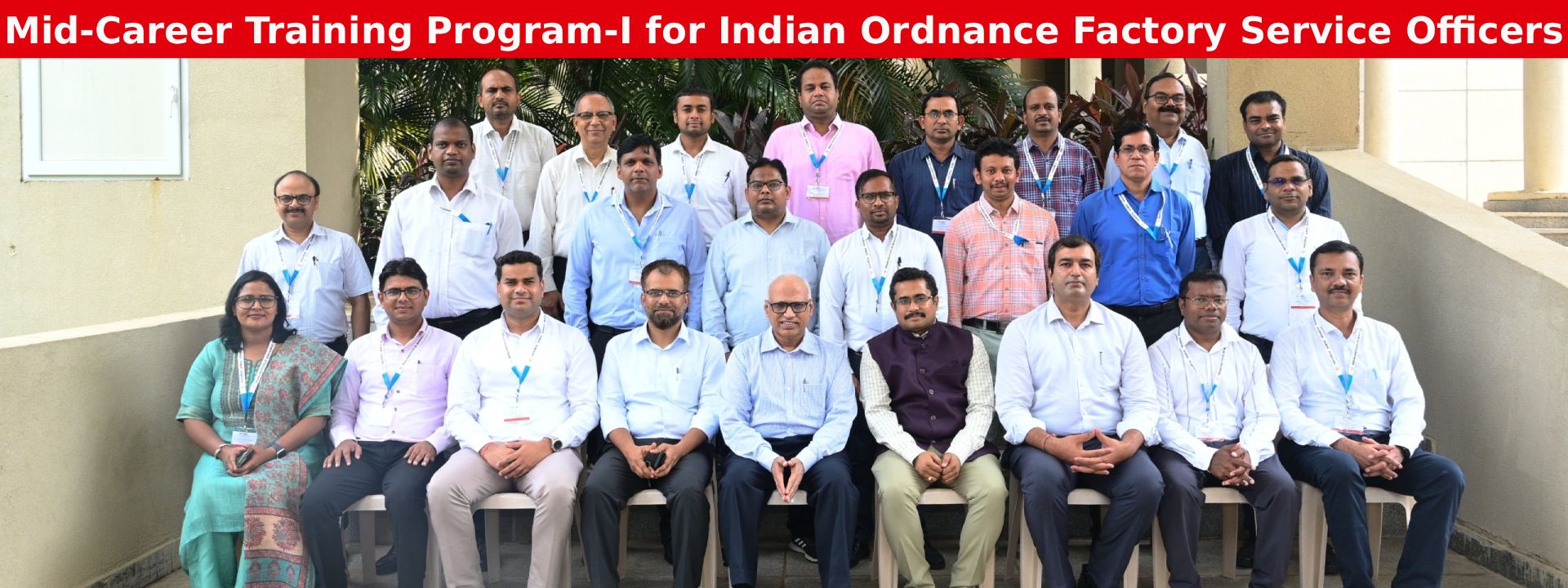 Mid-Career Training Program-I for Indian Ordnance Factory Service Officers