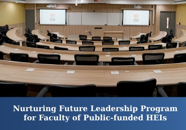 Nurturing Future Leadership Program for Faculty of Public-funded HEIs