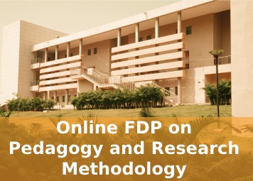 Online FDP on Pedagogy and Research Methodology