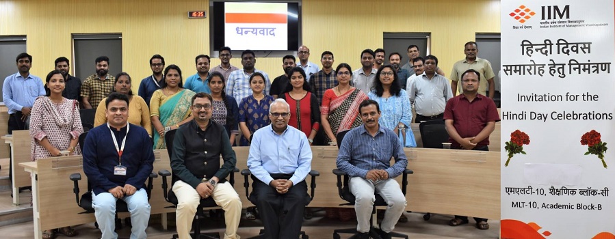 IIM Visakhapatnam hosts Hindi workshop - 07.07.2023