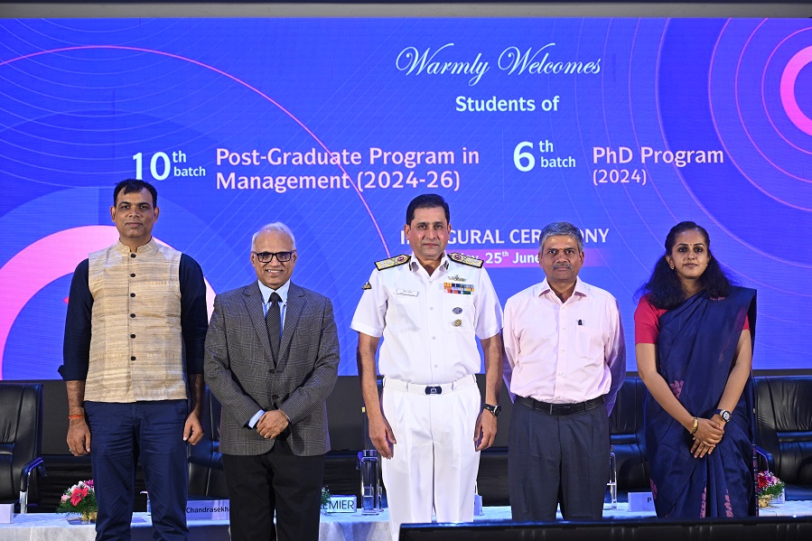 Inauguration of 10th Batch of Post-Graduate Program in Management and 6th Batch of PhD Program - 25.06.2024