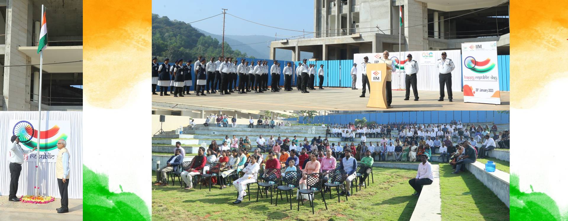 Republic Day Celebrations at IIMV Campus