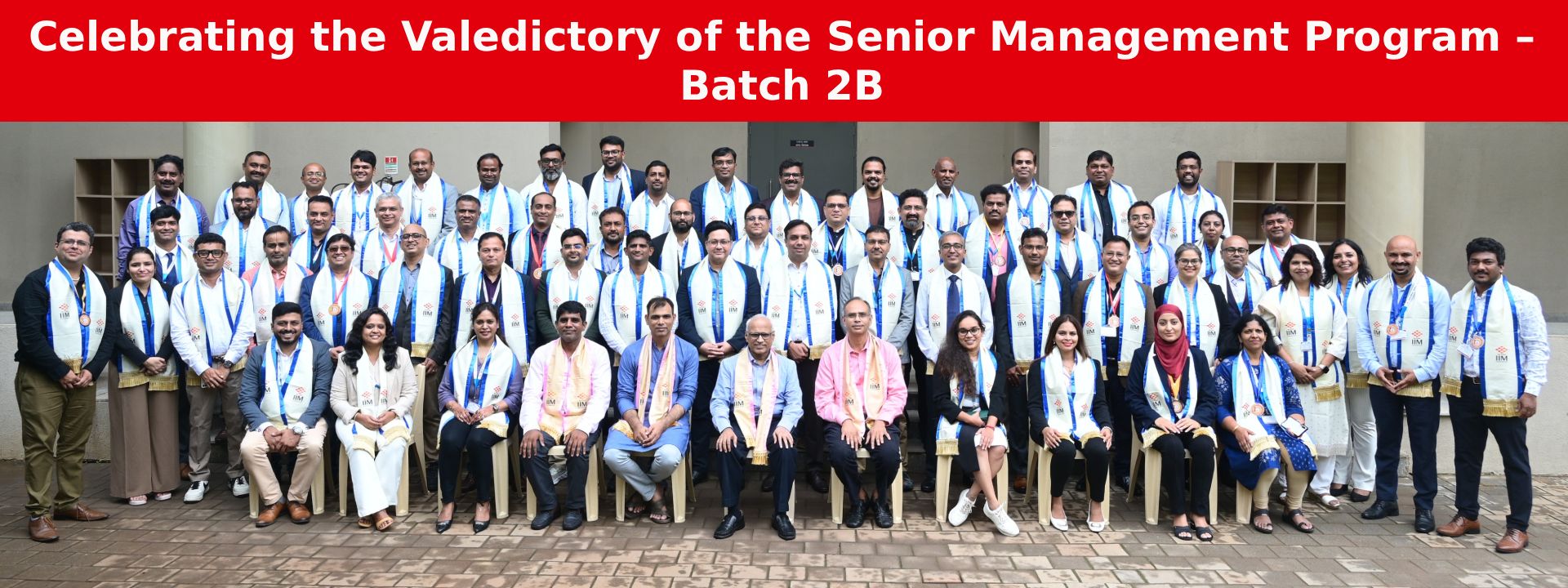 Celebrating the Valedictory of the Senior Management Program – Batch 2B